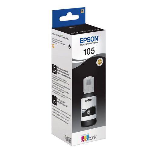 Epson C13T00Q140 (105) Black Original Ink Cartridge - L7160 - 1