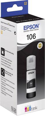 Epson C13T00R140 (106) Black Original Ink Cartridge - ET-7700 