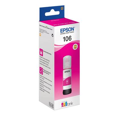 Epson C13T00R340 (106) Magenta Original Ink Cartridge - ET-7700 