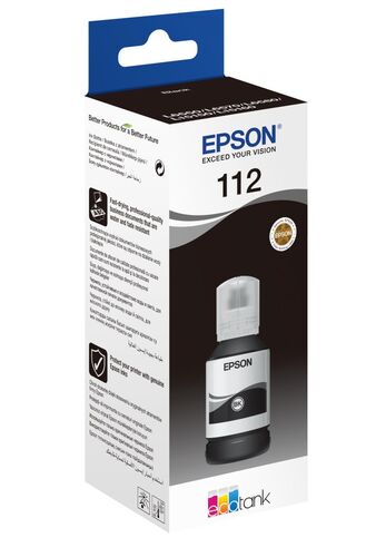 Epson C13T06C14A (112) Black Original Ink Cartridge - L15160 - 1