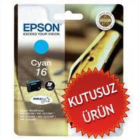 Epson C13T16224020 (16) Cyan Original Cartridge - WF-2010 (Without Box) 