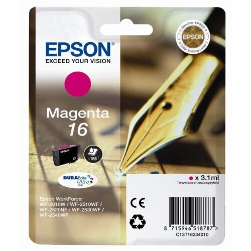 Epson C13T16234020 (16) Kırmızı Orjinal Kartuş - WF-2010 (T2972) - 2