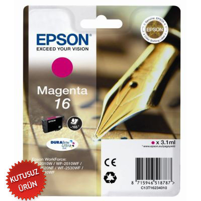 Epson C13T16234020 (16) Kırmızı Orjinal Kartuş - WF-2010 (U) (T10481) - 1