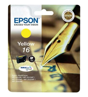 Epson C13T16244020 (16) Sarı Orjinal Kartuş - WF-201 (T2022) - 2