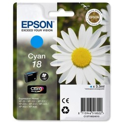 Epson C13T18024020 (18) Mavi Orjinal Kartuş - XP-202 (T2923) - 1