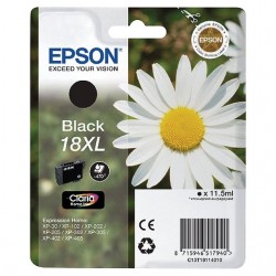 Epson C13T18114020 (18XL) Black Original Cartridge - XP-202 