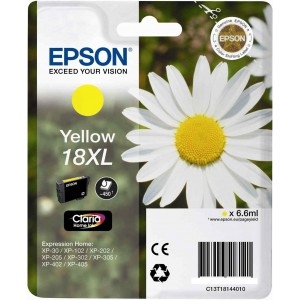 Epson C13T18144020 (18XL) Sarı Orjinal Kartuş - XP-202 (T1891) - 1