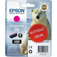 Epson C13T261340 (26) Magenta Original Toner - XP-600 (Without Box) 