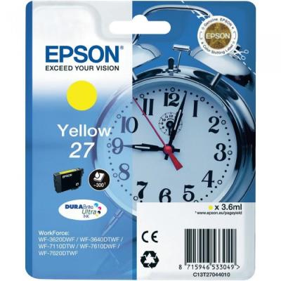 Epson C13T27044020 (27) Sarı Orjinal Kartuş - WF-3620 (T7441) - 1