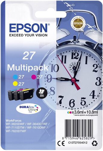 Epson C13T27054020 (27) Multipack Original Cartridge - WF-3620 - 1