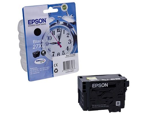 Epson C13T27114020 (27XL) Black Original Cartridge - WF-3620 - 1