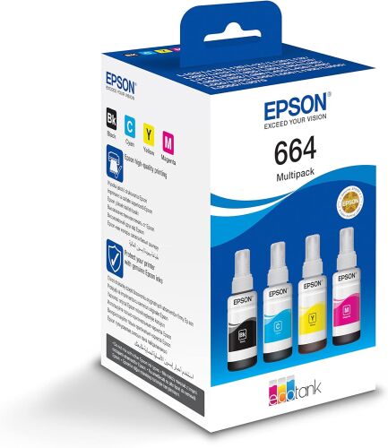 Epson 664 (C13T66464A) Multipack Orjinal Kartuş - L655 / L565 - 1