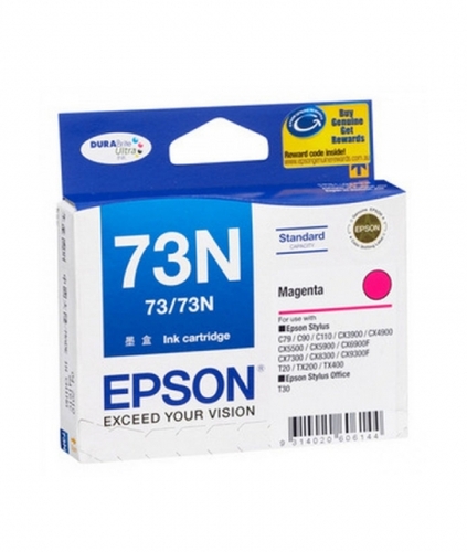 Epson C13T105390 (73N) Magenta Original Ink Cartridge - Stylus C110