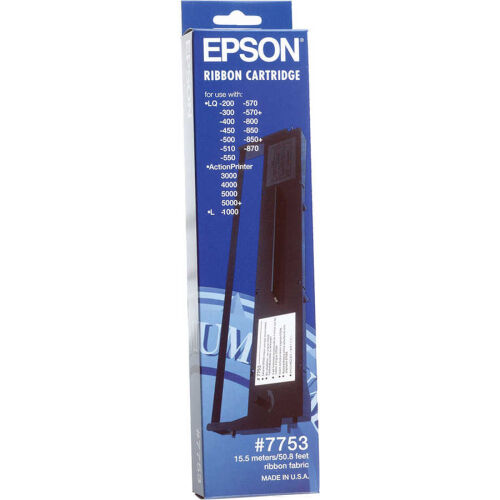 Epson C13S015021 (7753) Original Ribbon - LQ-300 / 570 - 2