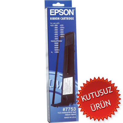 Epson C13S015021 (7753) Original Ribbon - LQ-300 / 570 (Without Box) 