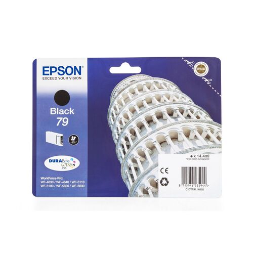 Epson C13T79114010 (79) Black Original Cartridge - WF-4630 / WF-4640 - 1