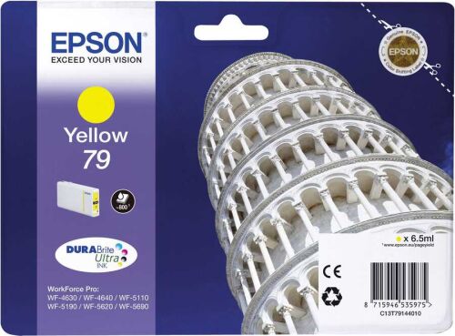 Epson C13T79144010 (79) Sarı Orjinal Kartuş - WF-4630 (T1878) - 2