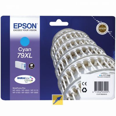 Epson C13T79024010 (79XL) Cyan Original Cartridge - WF-4630