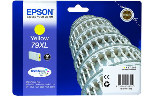 Epson C13T79044010 (79XL) Yellow Original Cartridge - WF-4630 - 1