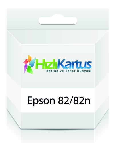 Epson C13T082190 (82/82n) Siyah Muadil Kartuş - R270 / RX590 (T13248) - 1