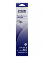 Epson C13S015614 (8750) 2Pcs Original Ribbon - FX-880 / LX-300 