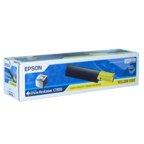 Epson C13S050187 Sarı Orjinal Toner - C1100 / CX11 (T5311) - 1