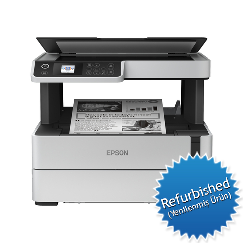 Epson C11CH43402 EcoTank M2170 Yazıcı, Fotokopi, Tarayıcı, Wi-Fi, Tanklı Yazıcı (Refurbished) - 1