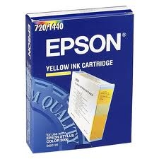 Epson C13S020122 Sarı Orjinal Kartuş - Stylus 3000 (T2220) - 1