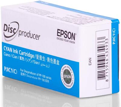 Epson C13S020447 PJIC1 PP-100 Cyan Original Cartridge - DiscProducer PP-100 - 1