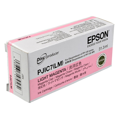 Epson C13S020690 PJIC7(LM) Light Magenta Original Cartridge - Discproducer PP-100