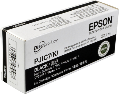 EPSON - Epson C13S020693 PJIC7(K) Black Original Cartridge - Discproducer PP-100