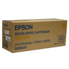 Epson C13S050034 C1000/C2000 Yellow Original Toner 