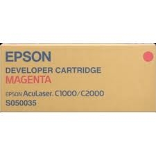 Epson C13S050035 C1000/C2000 Kırmızı Orjinal Toner (T4168) - 1