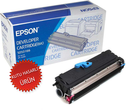 Epson C13S050166 Black Original Toner - EPL-6200 (Damaged Box)