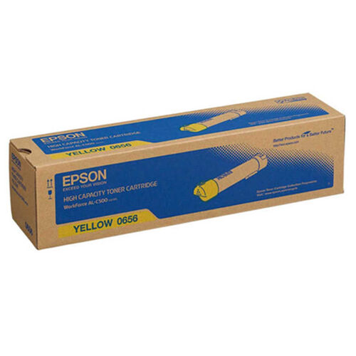 Epson C13S050656 Sarı Orjinal Toner Yüksek Kapasiteli - AL-C500Dhn / AL-C500Dtn (T12676) - 1