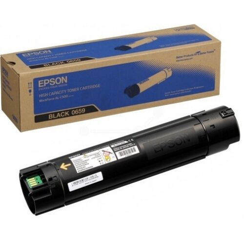 Epson C13S050659 Siyah Orjinal Toner Yüksek Kapasiteli - AL-C500Dhn / AL-C500Dtn (T12687) - 1