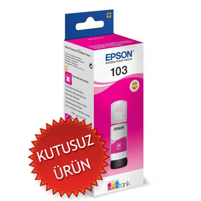 EPSON - Epson C13T00S34A (103) Kırmızı Orjinal Mürekkep Kartuş - L1110 (U)