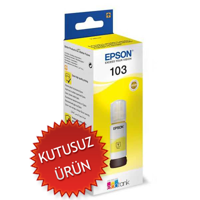 EPSON - Epson C13T00S44A (103) Sarı Orjinal Mürekkep Kartuş - L1110 (U)