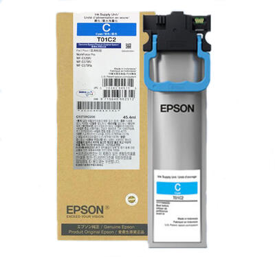 Epson C13T01C200 Cyan Original Cartridge - WF-C529R 