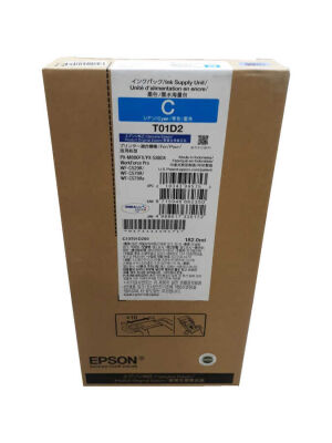 Epson C13T01D200 Mavi Orjinal Kartuş - WorkForce WF-C529R (T12898) - 3