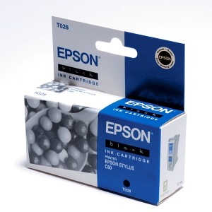 Epson C13T028401 (T028) Black Original Cartridge - Stylus C60