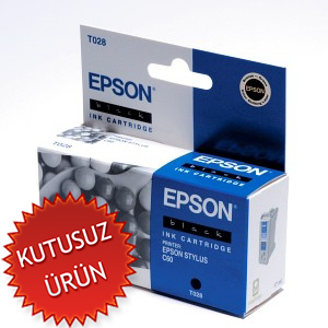 Epson C13T028401 (T028) Siyah Orjinal Kartuş - Stylus C60 (U) - 1