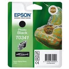 Epson C13T034140 (T0341) Photo Black Orjinal Kartuş - Stylus Photo 2100 (E) - 1