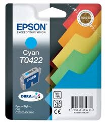 Epson C13T04224020 (T0422) Cyan Original Cartridge - C82 / CX5200 