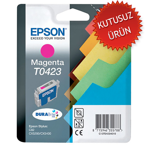 Epson C13T04234020 (T0423) Kırmızı Orjinal Kartuş - C82 / CX5200 (U) - 1