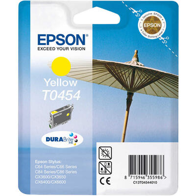 Epson C13T04544020 (T0454) Sarı Orjinal Kartuş - Stylus C64 (T2978) - 1