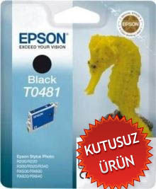 Epson C13T04814020 (T0481) Siyah Orjinal Kartuş (U) (T10451) - 1