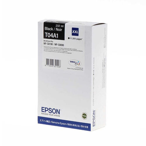 Epson C13T04A140 Black Original Cartridge - WF-C8190DW / C8190DTWC / C8190DTW