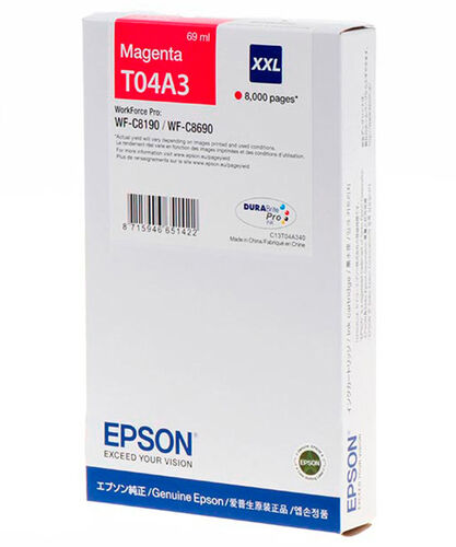 Epson C13T04A340 Kırmızı Orjinal Kartuş - WF-C8190DW / C8190DTWC / C8190DTW (T16656) - 1