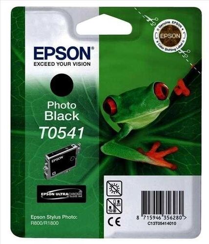 Epson C13T05414020 (T0541) Siyah Orjinal Kartuş (T2897) - 1